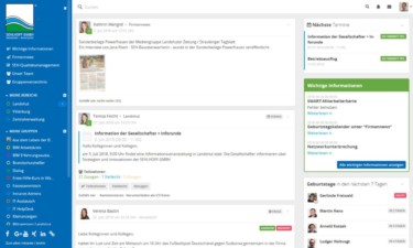 USCHI - steht für Unser SCHönes Intranet