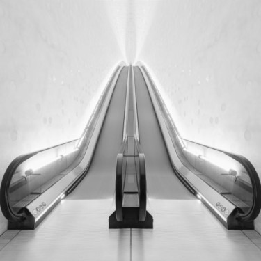 Die Rolltreppe der Elbphilharmonie