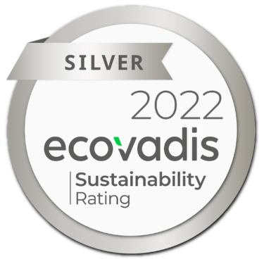 Siegel ecovadis silver 2022
